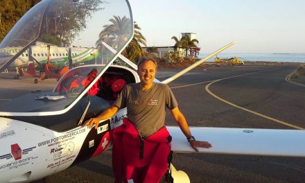 Traversata atlantica del Risen: Alberto Porto atterrato all’aeroporto di Natal a velocità record